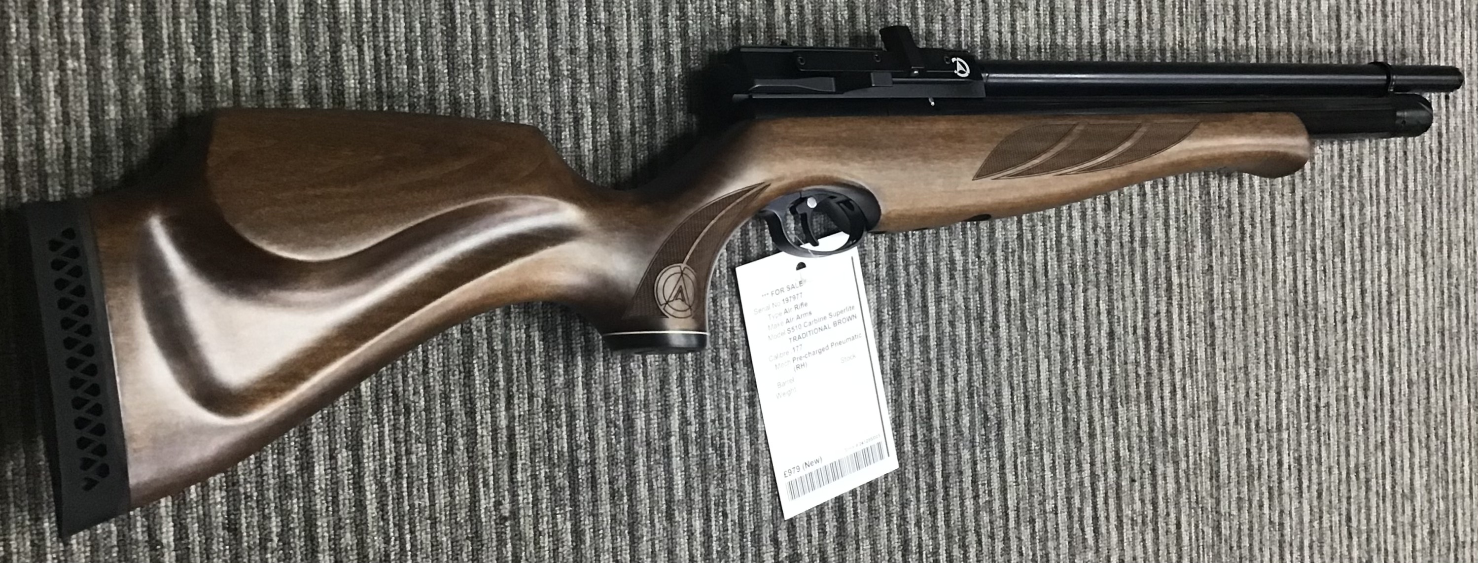 AIR ARMS .177 S510 CARBINE SUPERLITE