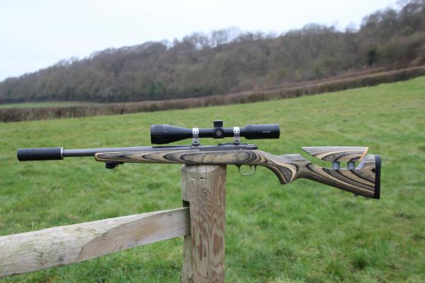 RUGER .17 HMR 7717 OUTFIT, EXCELLENT & READY TO USE