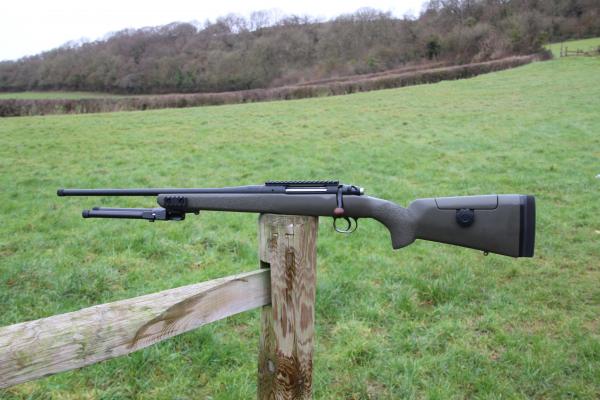 HEYM .30-06 21 PSE CARBON, PLUS WALNUT STOCK AND CARBON BIPOD