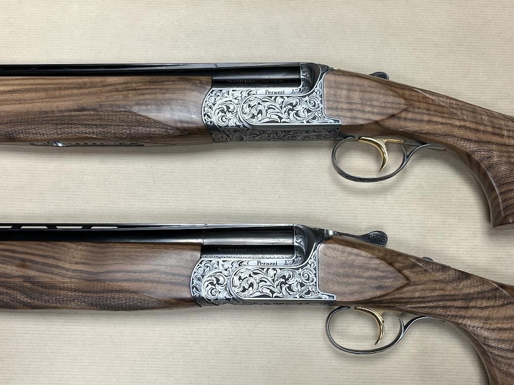 PERAZZI 12 Gauge MX12 SC3 150 ENGRAVING PAIR