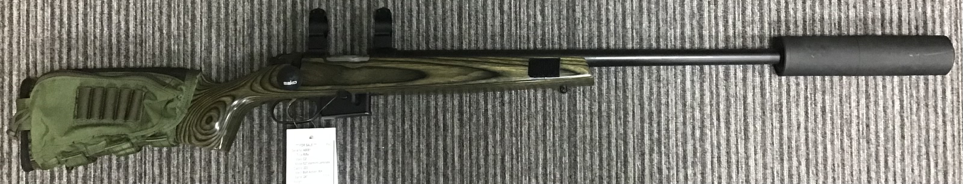 CZ .223 527 Varmint Laminate