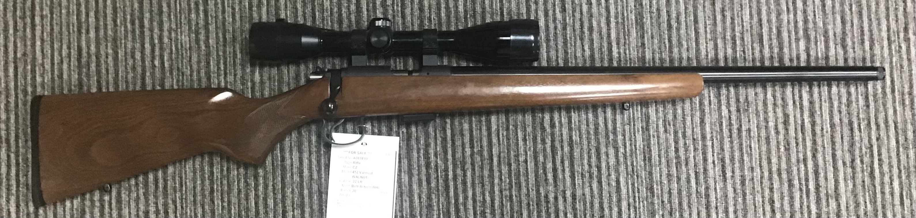 CZ .22 LR 452 VARMINT