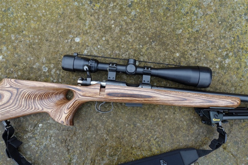 CZ .17 HMR 455 VARMINT THUMBHOLE