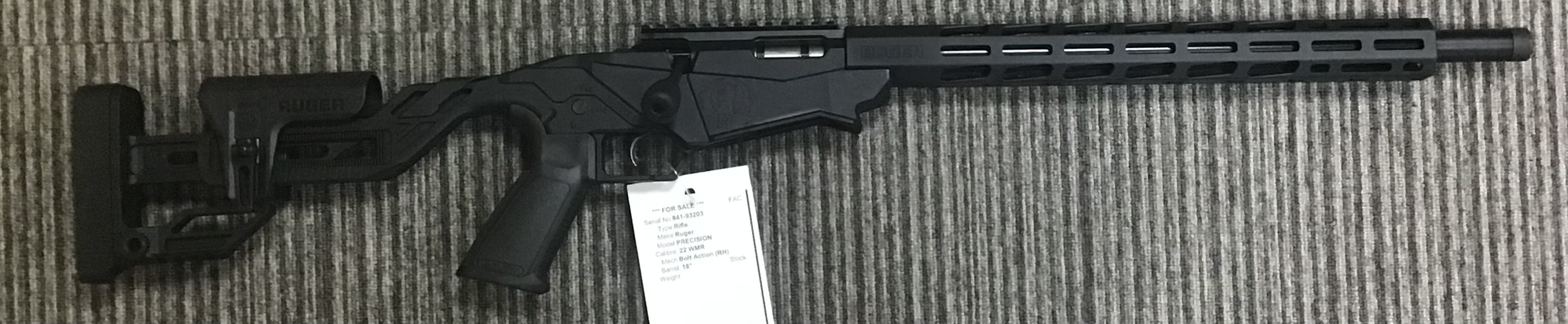 RUGER .22 LR PRECISION CENTERFIRE