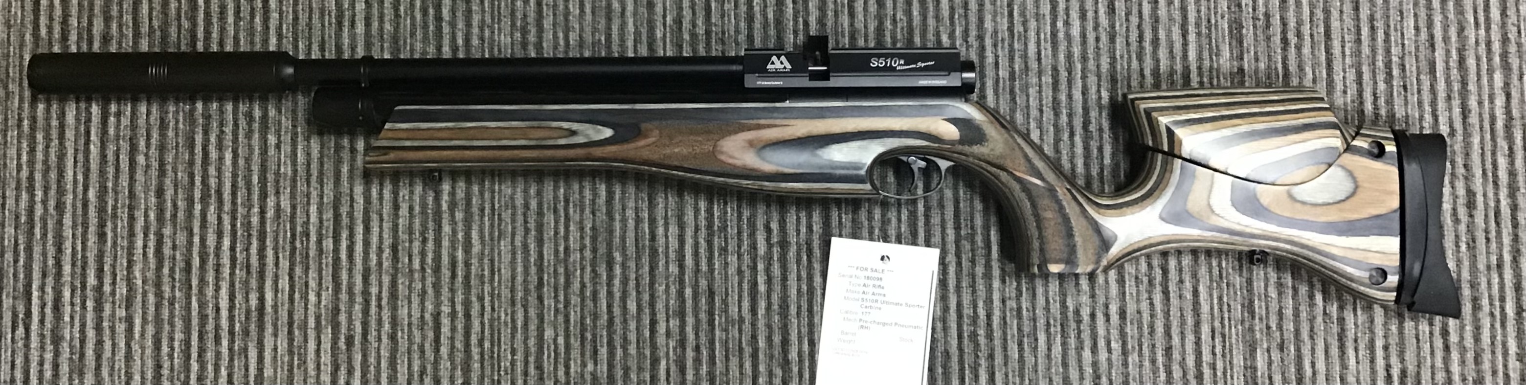 AIR ARMS .177 S510R ULTIMATE SPORTER CARBINE