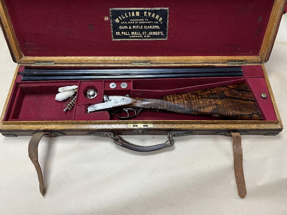 WILLIAM EVANS 12 Gauge SIDELOCK EJECTOR